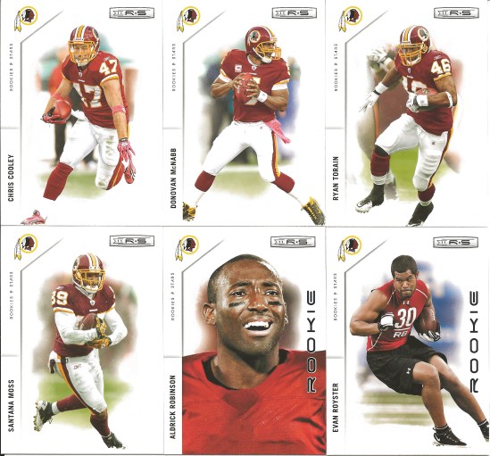 Redskins cards