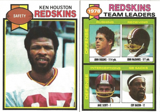 79 T Houston and Riggins Leaders